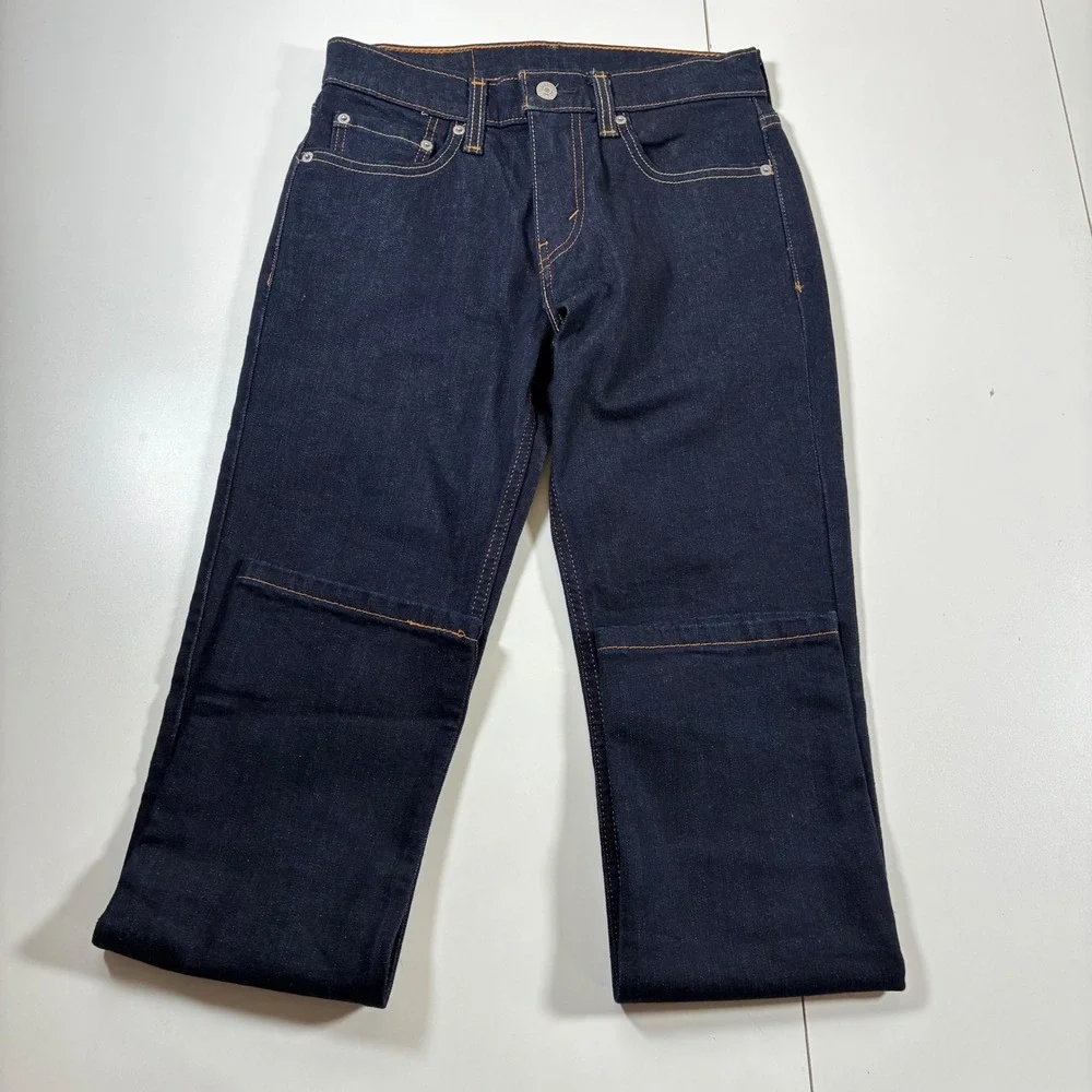 NEW Levi's 511 Slim Fit Jeans 32x34 Dark Indigo Stretch Denim USA Cowboy